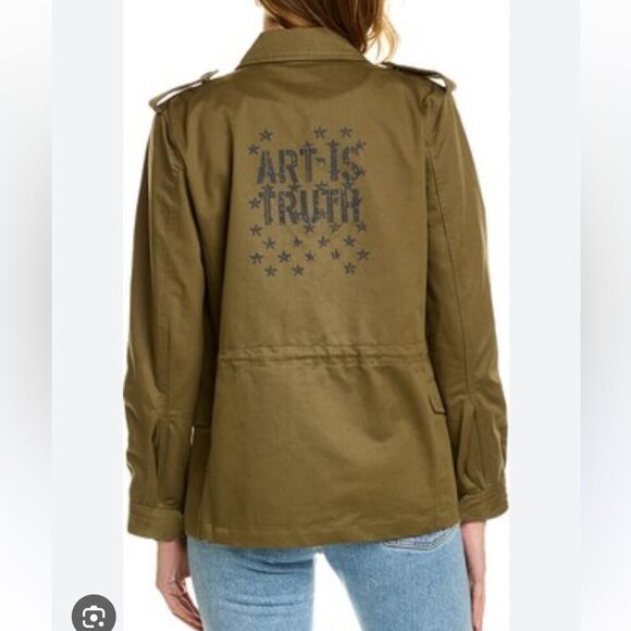 $598 Kayak Art Is Truth Jacket Zadig & Voltaire NWT XS - Picture 2 of 6